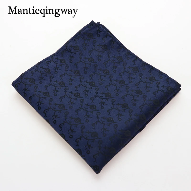 Женский Карманный платок Mantieqingway винтажный Цветочный из полиэстера и шелка