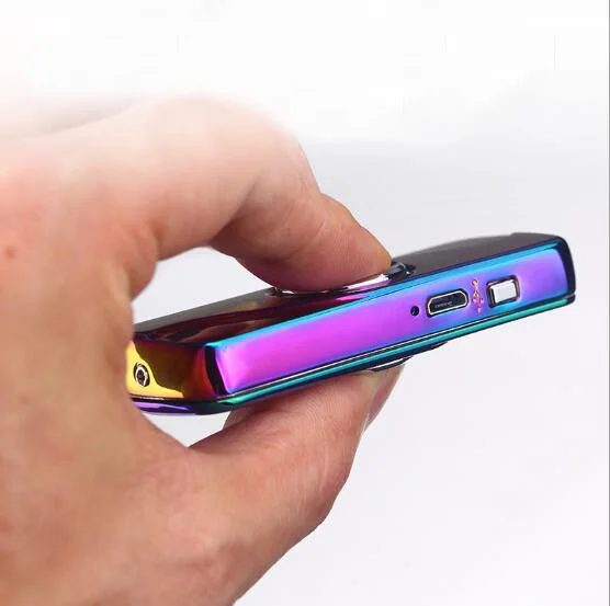 Пальчиковый гироскоп Зажигалка боковая красочная светлая креативная