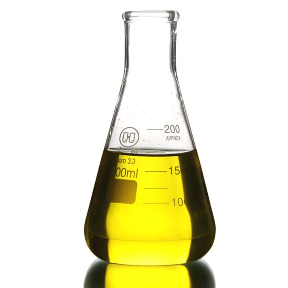 200 мл фляга Erlenmeyer лабораторное боросиликатное стекло химия коническая бутылка