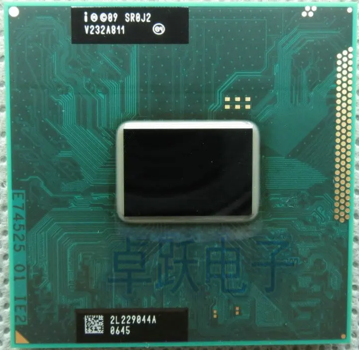 Оригинальный ЦП intel Pentium Процессор B970 SR0J2 2 3 г м кэш B 970 для HM65 PM65 HM67 бесплатная