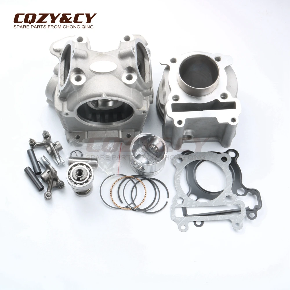 Комплект цилиндров с головкой и вариатором 125cc для YAMAHA BWS ZUMA 125 YW125 CYGNUS X 4V 52 4