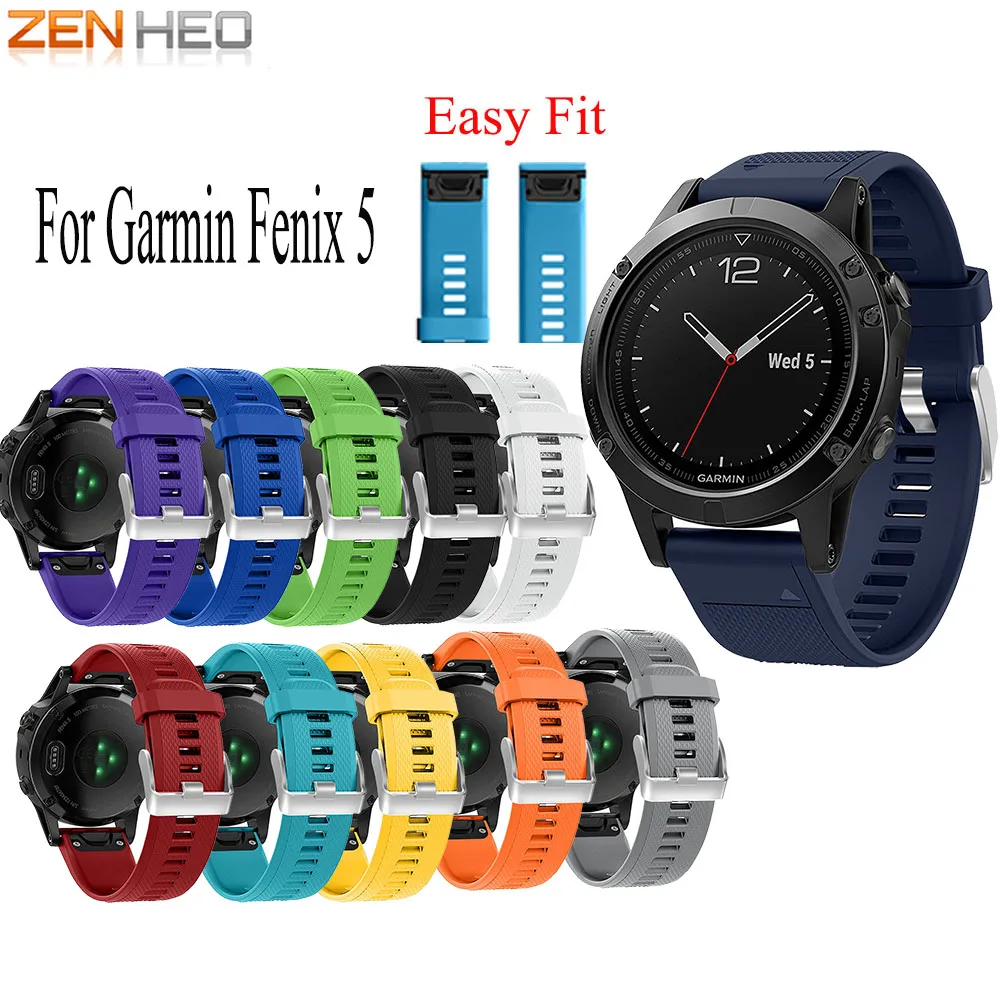 22 мм ремешок для часов быстросъемный ремешок для Garmin Fenix 5/5 plus ремешок Easyfit для наручных часов Garmin Forerunner 935 ремешок