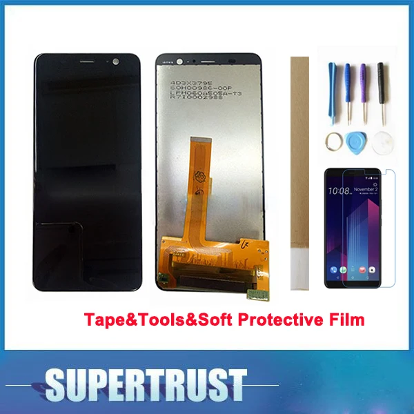 

Оригинальный 6,0 "экран 1440*2880 для HTC U11 Plus U11 + U 11 Plus, ЖК-дисплей + сенсорный экран в сборе, черный цвет с комплектом