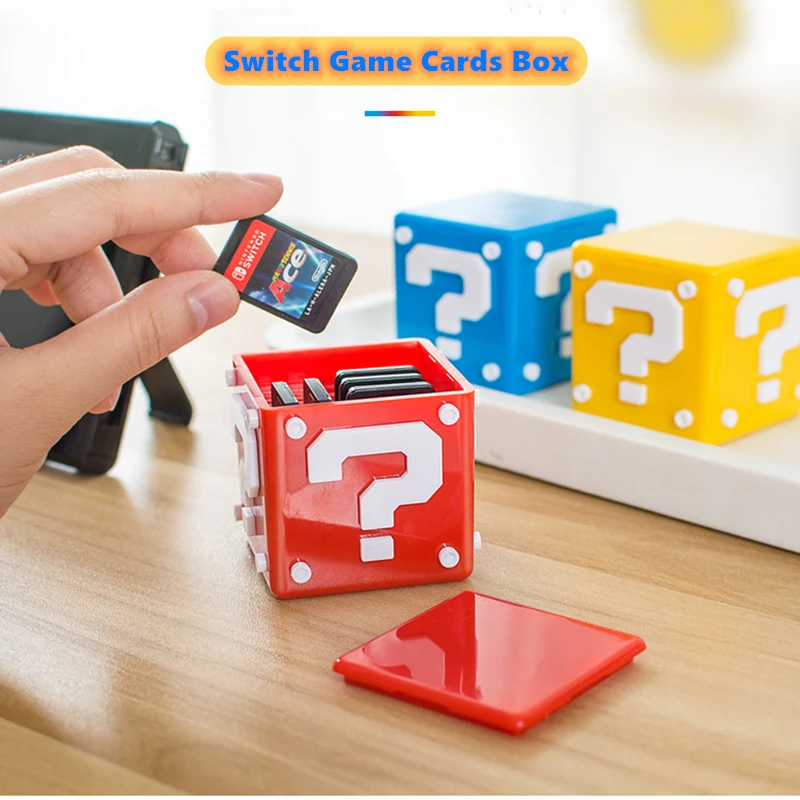 Портативный игровой контейнер для карт 12 в 1 NS Switch чехол хранения TF