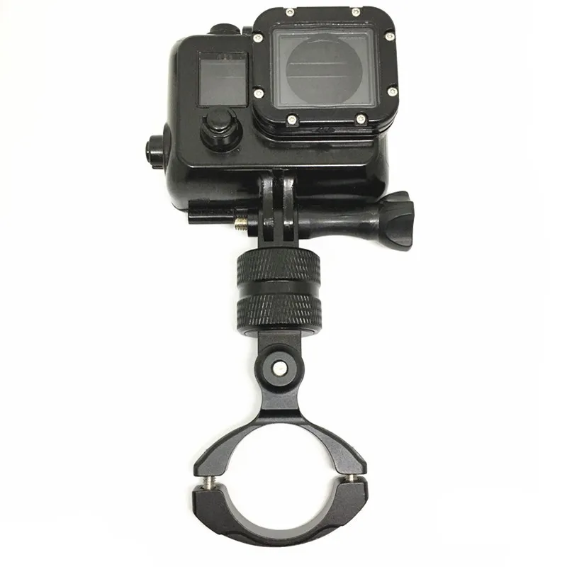 Suptig Алюминиевый зажим для крепления на руль велосипеда мотоцикла Gopro Hero7 6 5 4 3