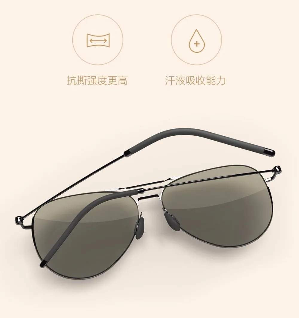 Xiaomi оригинальные Turok Steinhardt TS нейлоновые поляризованные солнцезащитные очки красочные ретро УФ-защитные модные черные солнцезащитные очки унисекс