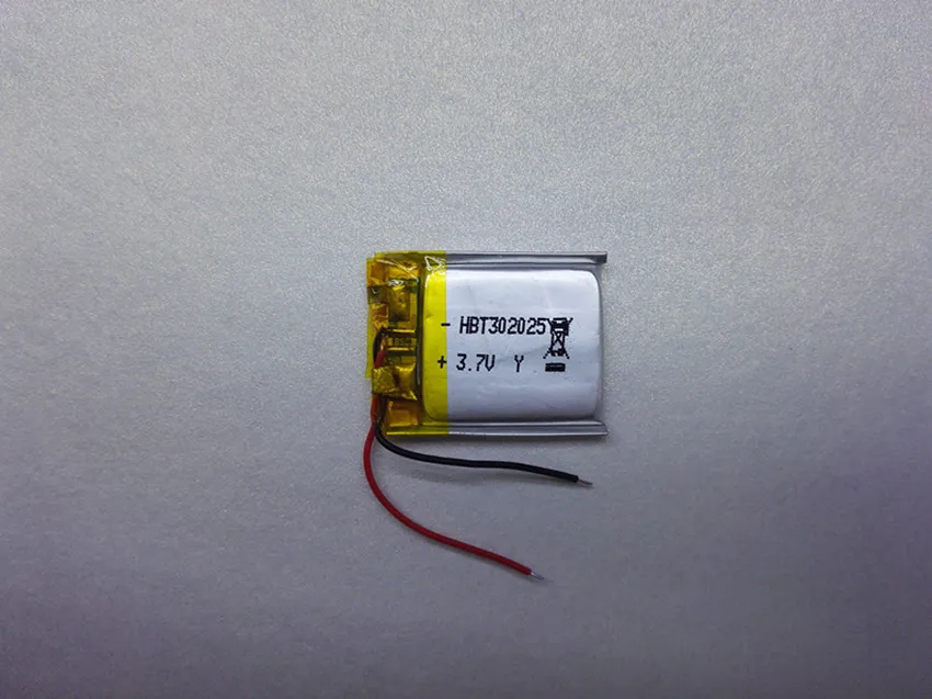 10 ШТ. бесплатная доставка 3.7 В 302025 032025 110 мАч MP3 MP4 MP5 маленький Bluetooth clip recorder|mp5 rail|mp5