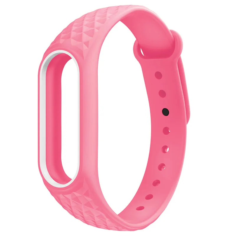 white and pink Умный ремешок для Xiaomi Band 2, цветной сменный мужской Т-образный ремешок, браслет для M2, умный Браслет для женщин и мужчин - Цвет: white and pink