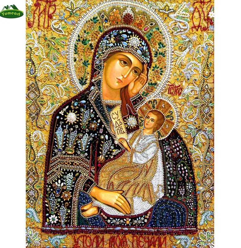 Набор для рукоделия алмазной мозаики YUMEART полный квадратный рисунок вышивка