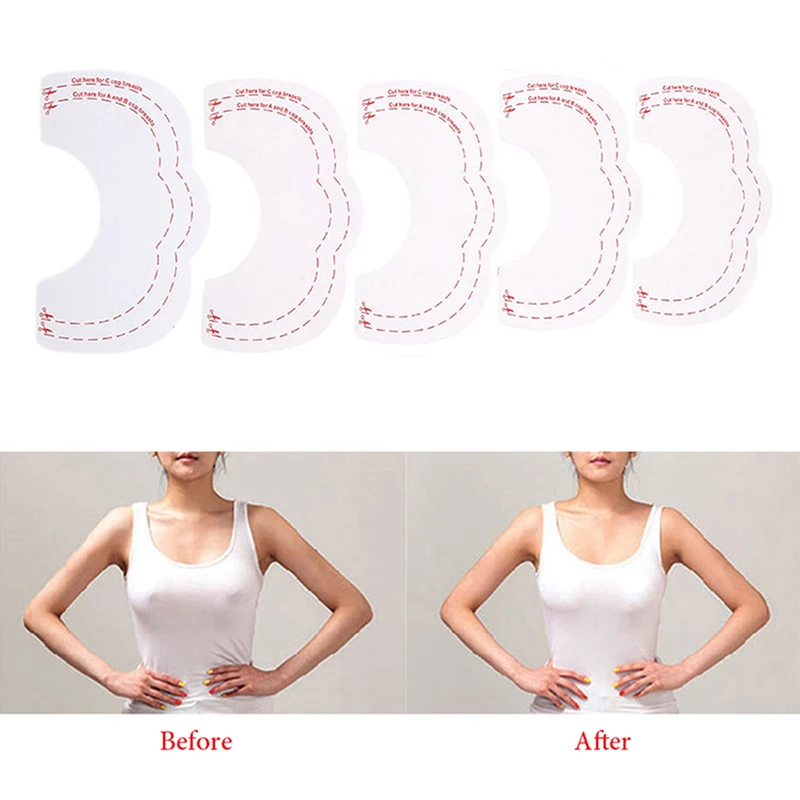 10 шт. женский бюстгальтер с эффектом пуш апа|tape strip|tape layeraccessories key |