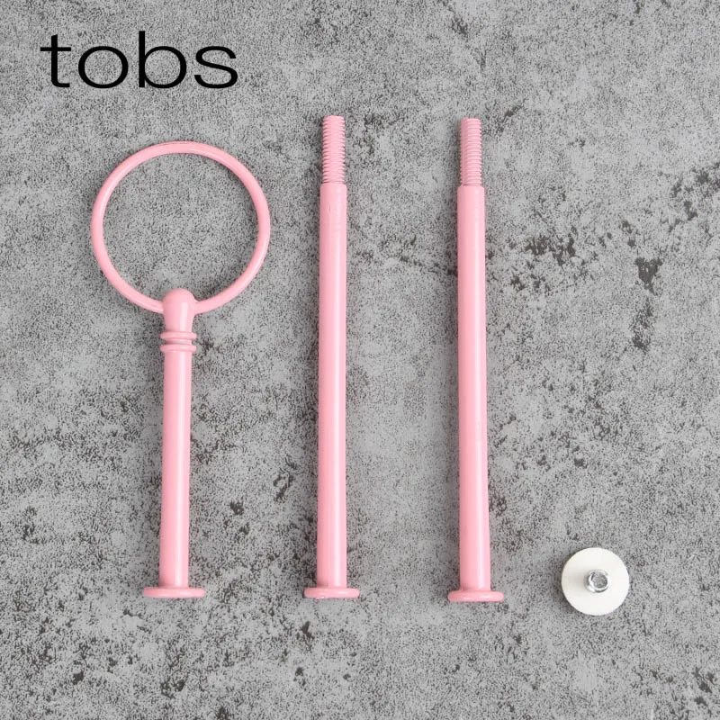 3-уровневая подставка для торта Золотая серебряная черная белая красная розовая