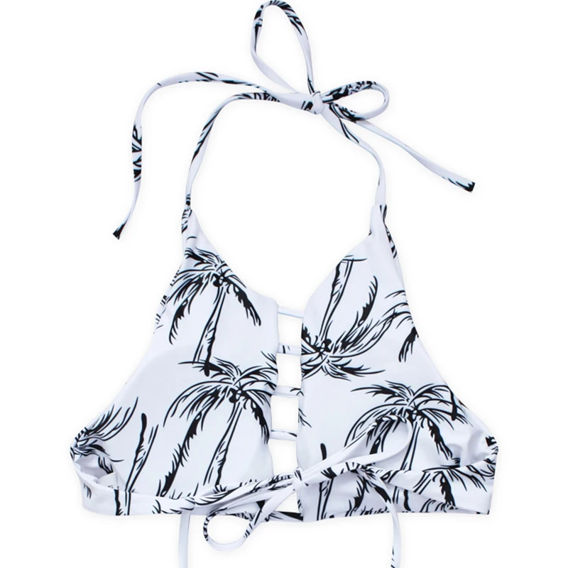 Detector Women Sexy Low waist Push up Bandage Halter Bikini Set Triangle Mini Swimwear Bathing Suit Swimsuit Beachwear | Женская одежда