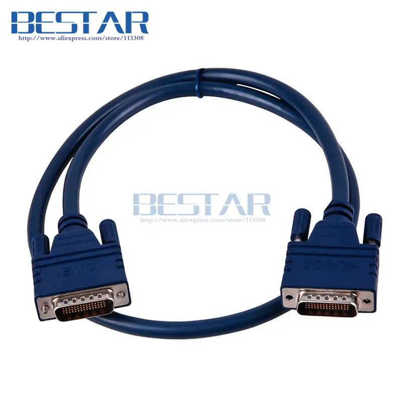 (50 шт./лот) смарт серийный кабель HD60MMX Lfh60 DTE к DCE 1 м 3 для карт и модулей Cisco CAB 6060X WIC 1T