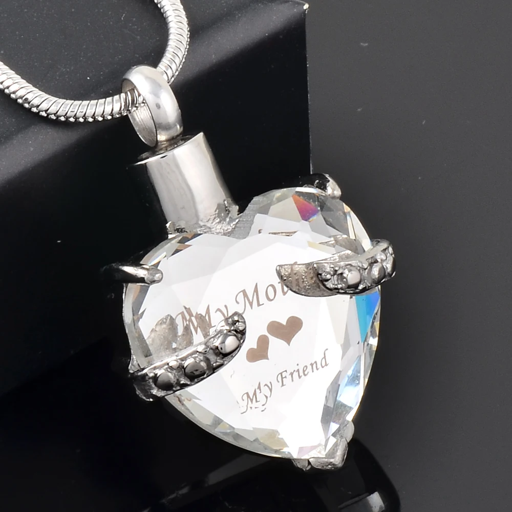 Очаровательное украшение для кремации в форме сердца из фианита|women accessories|jewelry