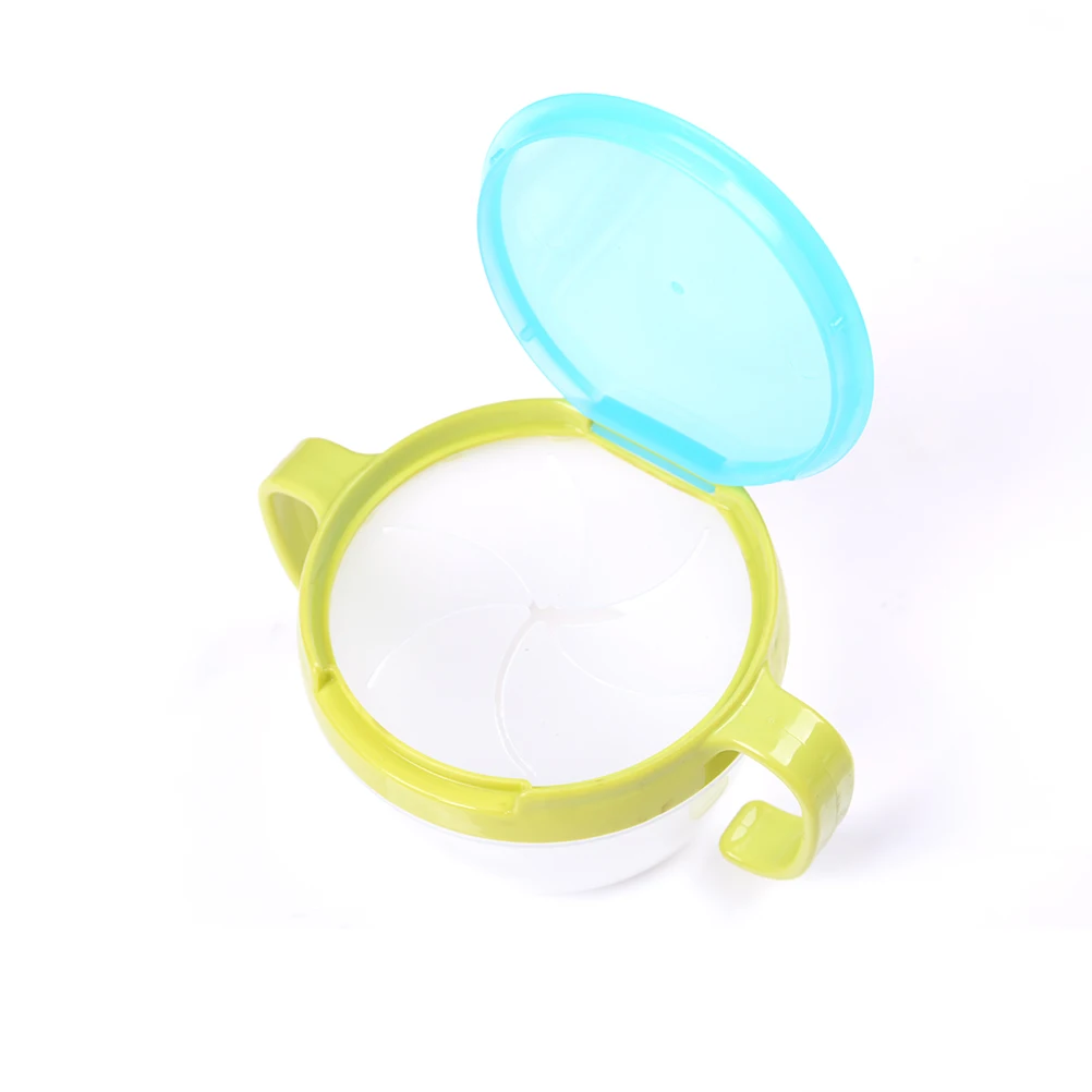 Детская миска для закусок младенцев детей 360 градусов устойчивая к разливу