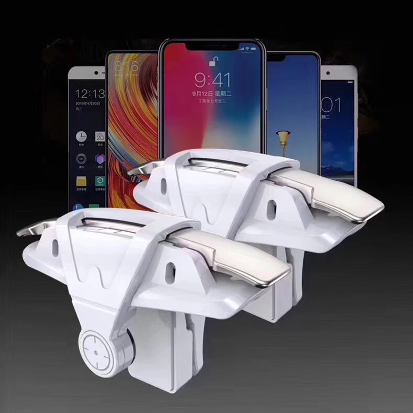 Мобильный контроллер pubg пубг триггер для iphone xiaomi pubg геймпад джойстик для телефона игровой коврик аксессуары