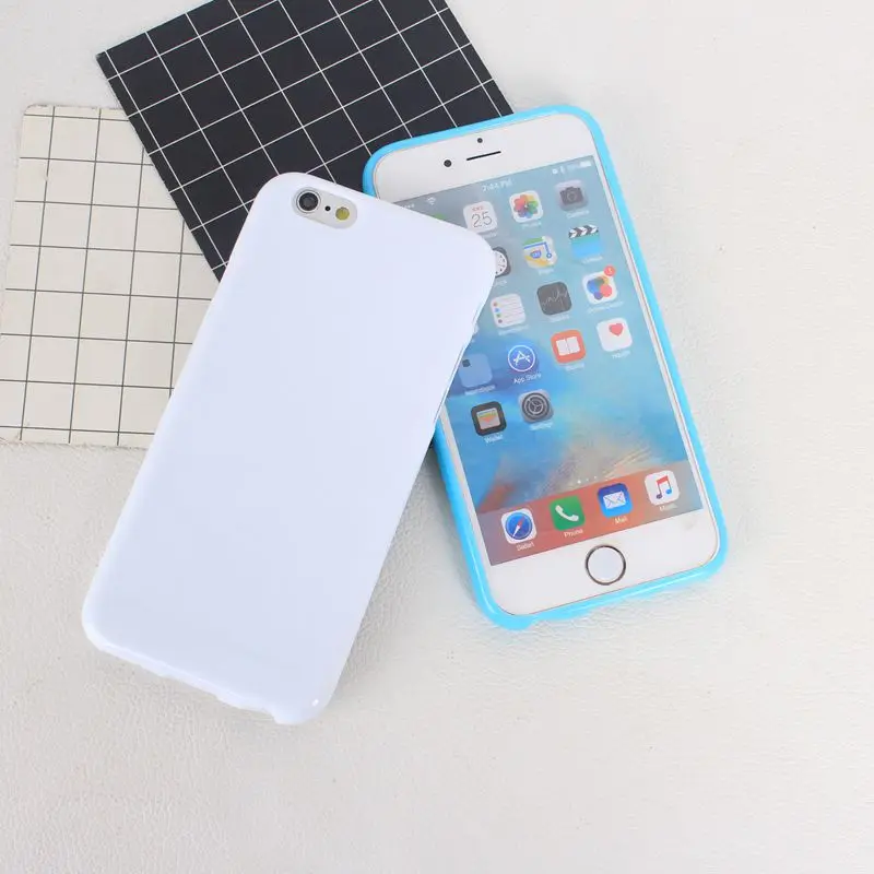 Phone Case For iPhone 7 6 6s 8 Plus 5 5s SE Simple Solid Color Ultrathin Soft TPU Cases Fashion Candy Back Cover Plain |
