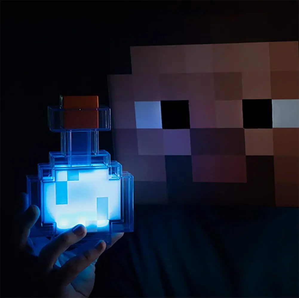 Cooly фонарь светильник игрушки Redstone Ore квадратный ночной Светильник СВЕТОДИОДНЫЙ фигурка игрушки светильник Детский Светильник