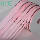 Розовый цвет 100 ярдовпартия 71015202538 мм атласные ленты Grosgran смешанные размеры для украшения вечеринки DIY Изготовление швейных аксессуаров