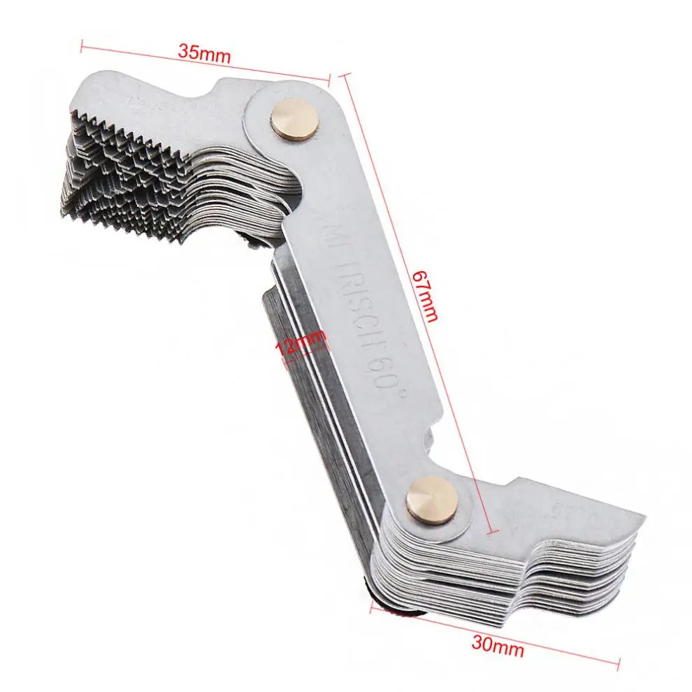 Калибр 58 шт./компл. метрический имперский и американский винты калибр с резьбой 55