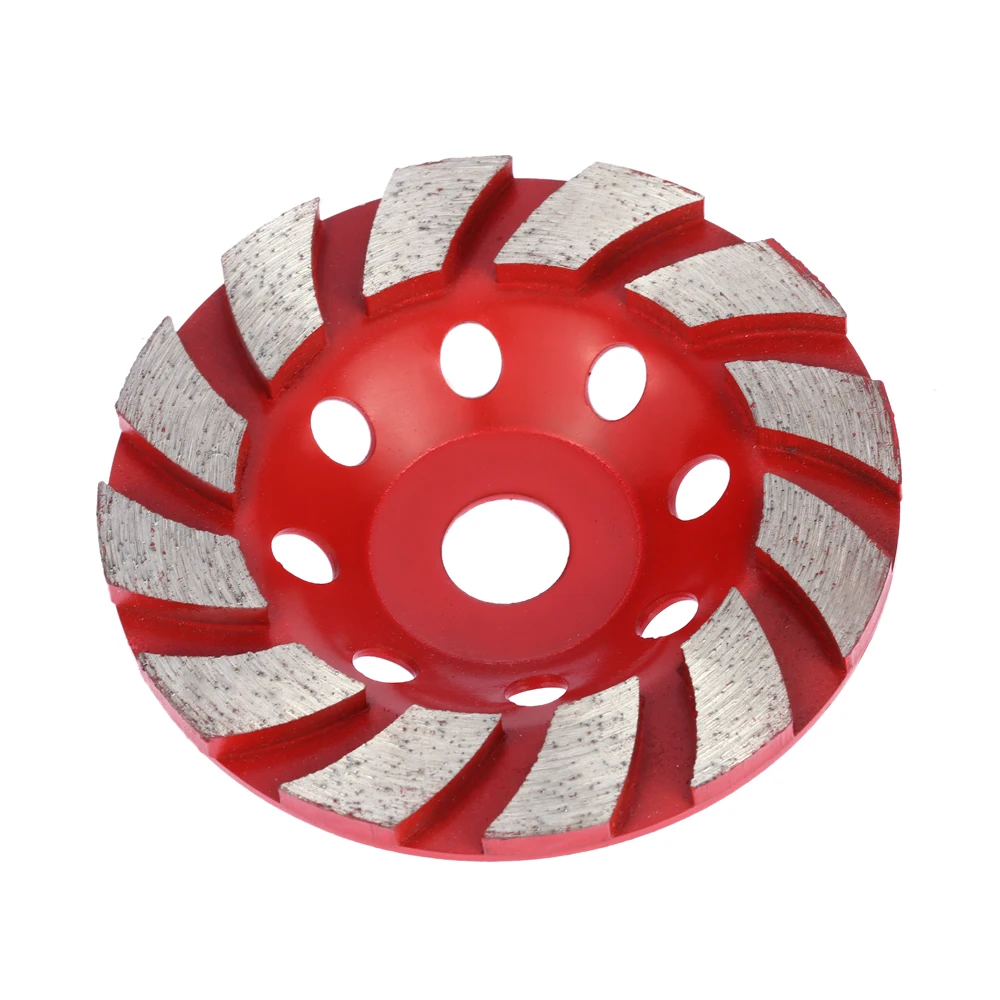 Алмазный сегментный шлифовальный круг 100 мм 4 дюйма диск в форме чаши чашка для