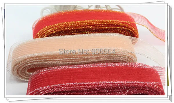 2 75 дюйма (7 см) с серебряными обрезками термоусадочные кринолиновые конские