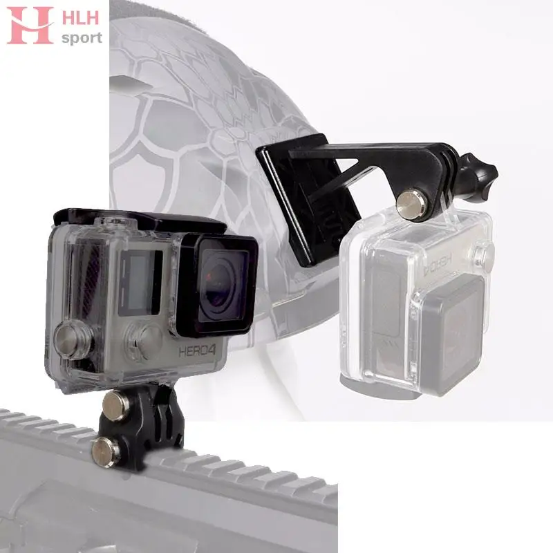 

Helmet Fixed Mount Adapter Kit Excavator Gun ARM NVG Mount for Tactical GoPro Xiaomi YI SJCAM HD Rail Mount Hunting