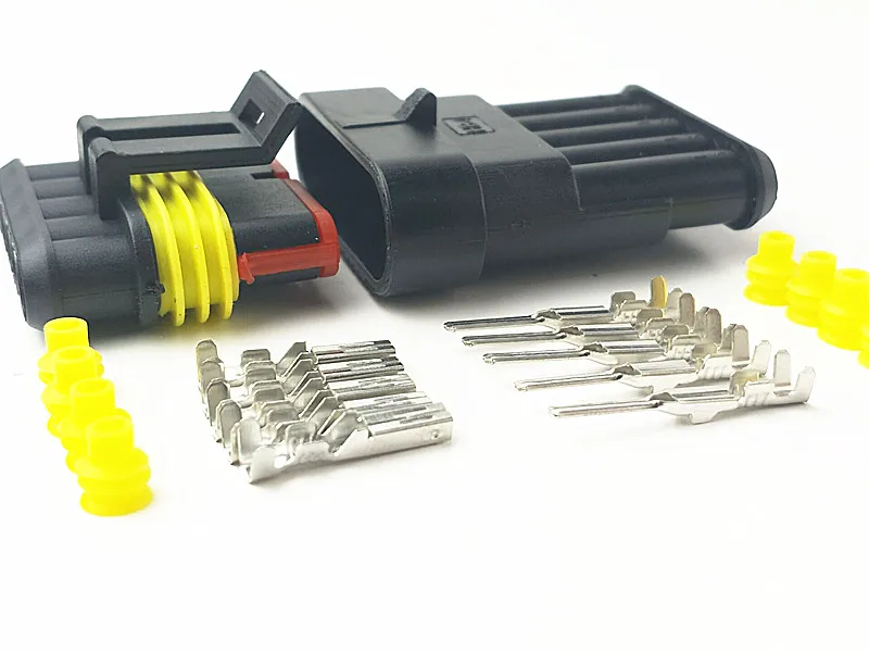 5 шт./комплект водонепроницаемые коннекторы для автомобиля | Обустройство дома