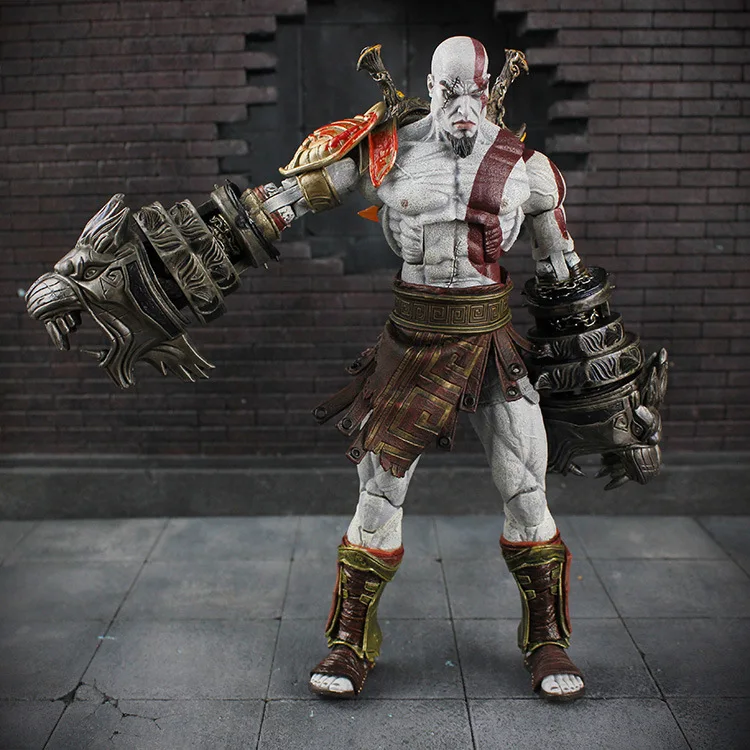 NECA детские игрушки GOD OF WAR 3 Kratos фигурка героя игрушка куклы спартанская Кратоса с