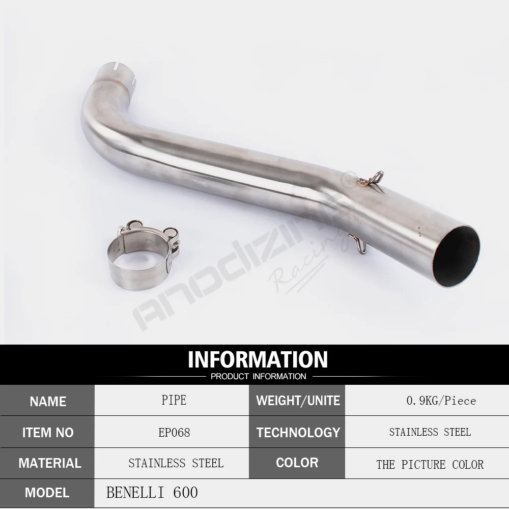 Мотоцикл выхлопных среднего трубы для Benelli 600 Benelli600 BN600 BJ600