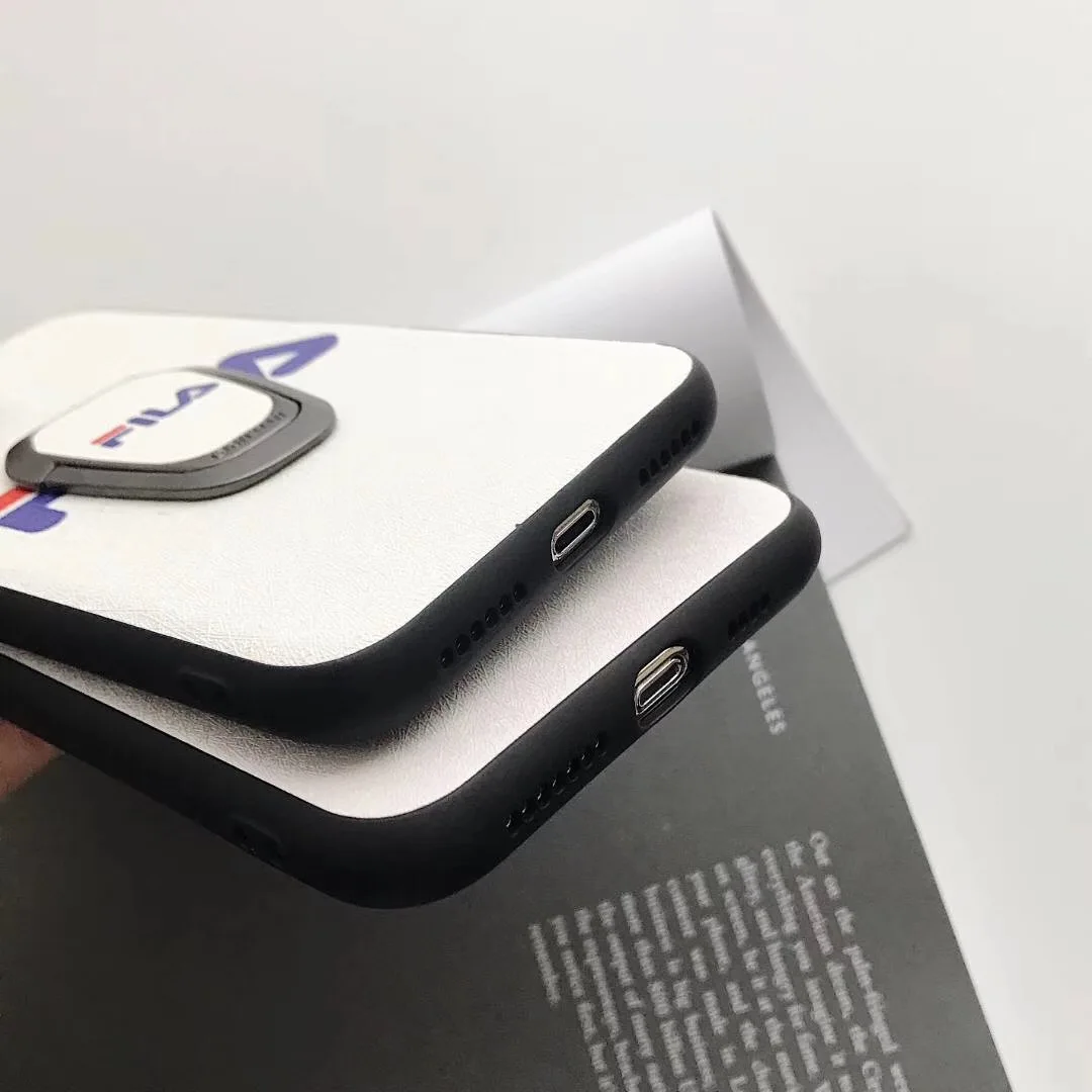 Италия Элитный бренд спортивные шелк телефон Поддержка случае для iPhone 6 6S 7 8 Plus X xs