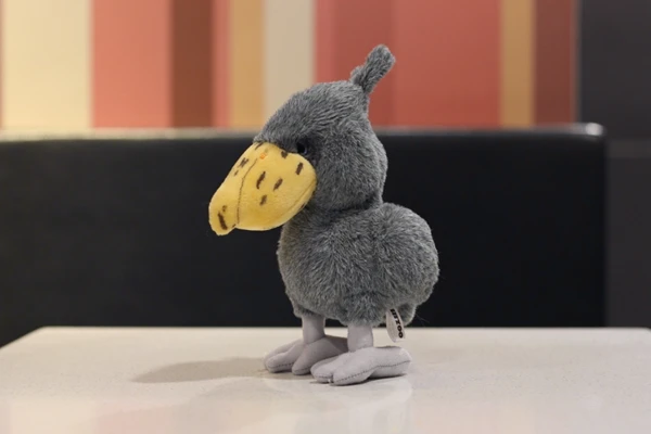 Милая Реалистичная Набивная игрушка Shoebill 18 см настоящая как КИТ голова аист
