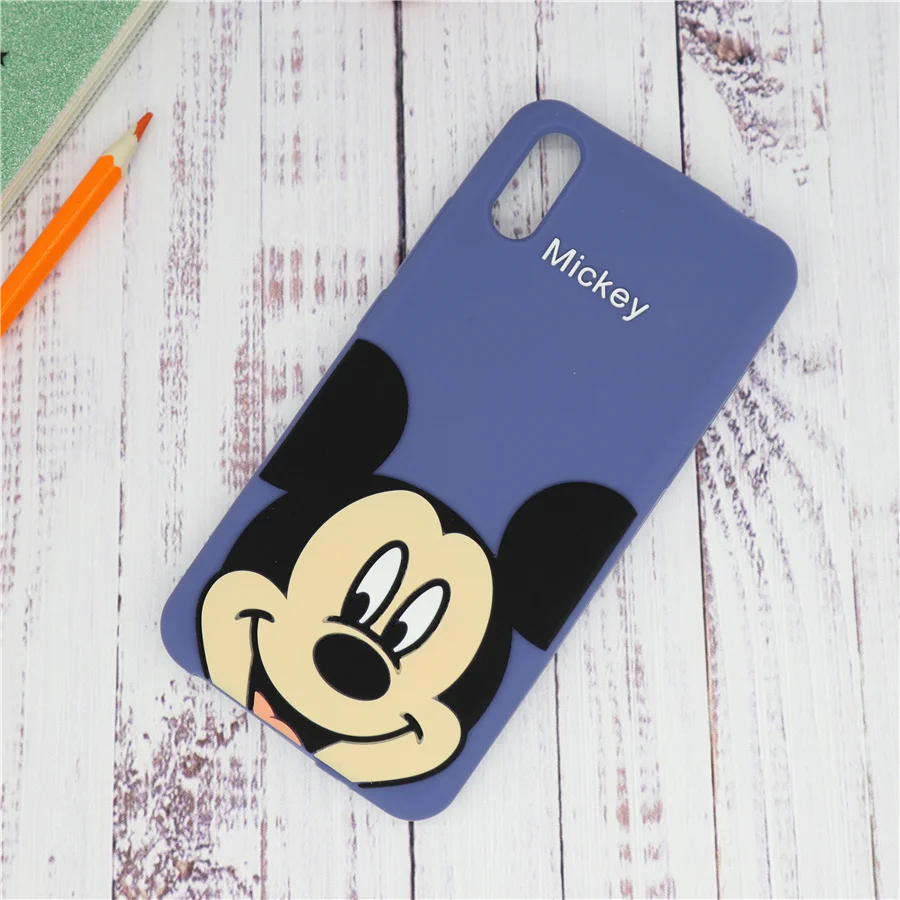 Милый чехол для телефона с 3D рисунком Микки и Минни Маус Vivo X9 X9s X20 X21 UD X23 V5 Plus