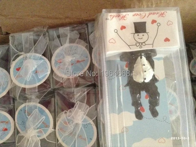 Свадебный подарок и подарками для дружки гость-над головой Каблучки бутылки