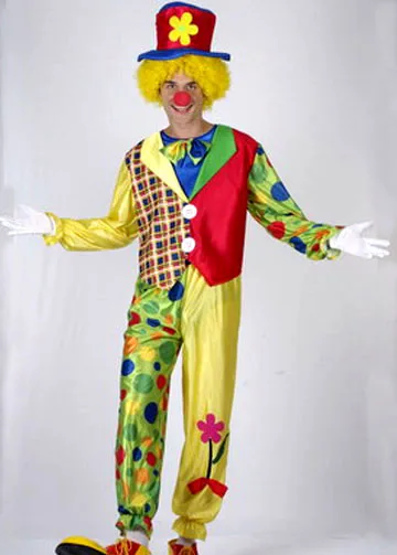 Новинка 2016 лидер продаж одежда клоуна карнавальный костюм для взрослых вечерние