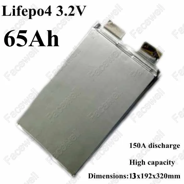 Надежный бренд lifepo4 3,2 v батарея 3,2 v 65Ah 250A для хранения солнечной энергии электромобиль 12v 60ah 24v 36v пакет туристического тренера