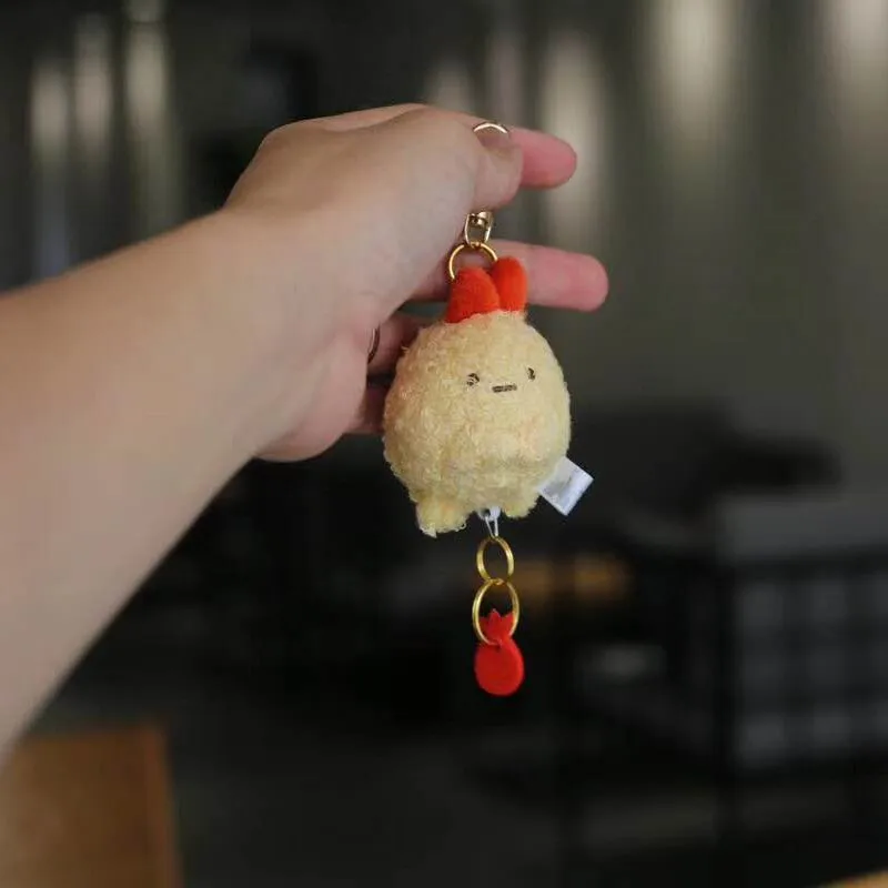 Каваи японского аниме Sumikko Gurashi San-x ручной биологический плюшевая игрушка мультфильм животных кукла кулон брелок подарок для детей