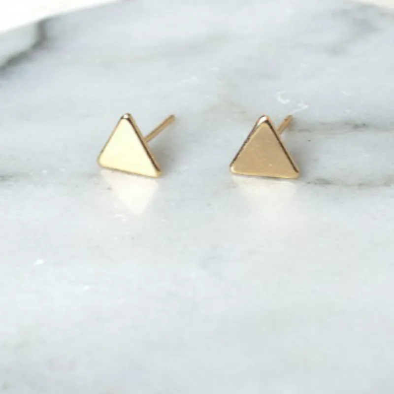 Женские Треугольные украшения Orecchini минималистичные в европейском стиле