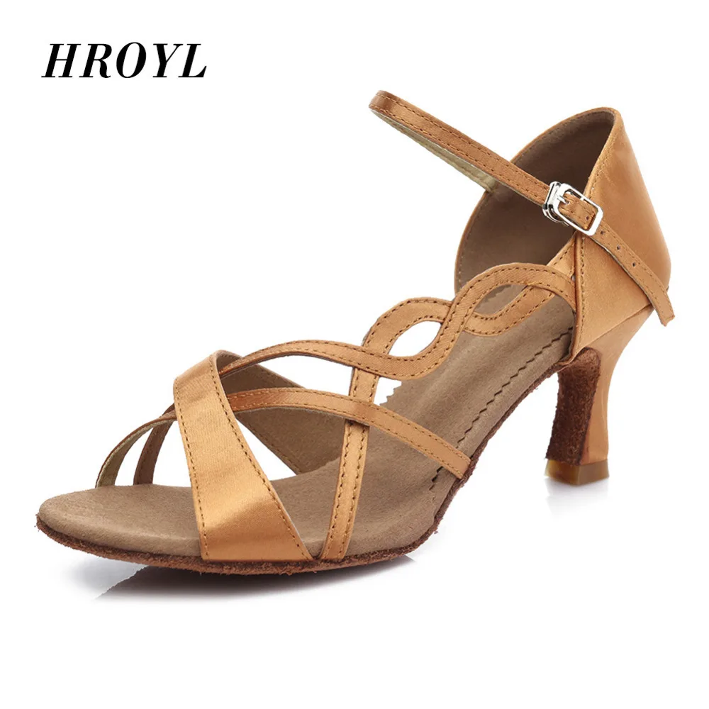 Сатиновые женские туфли для бальных танцев высокого качества 3 цвета|ballroom dance