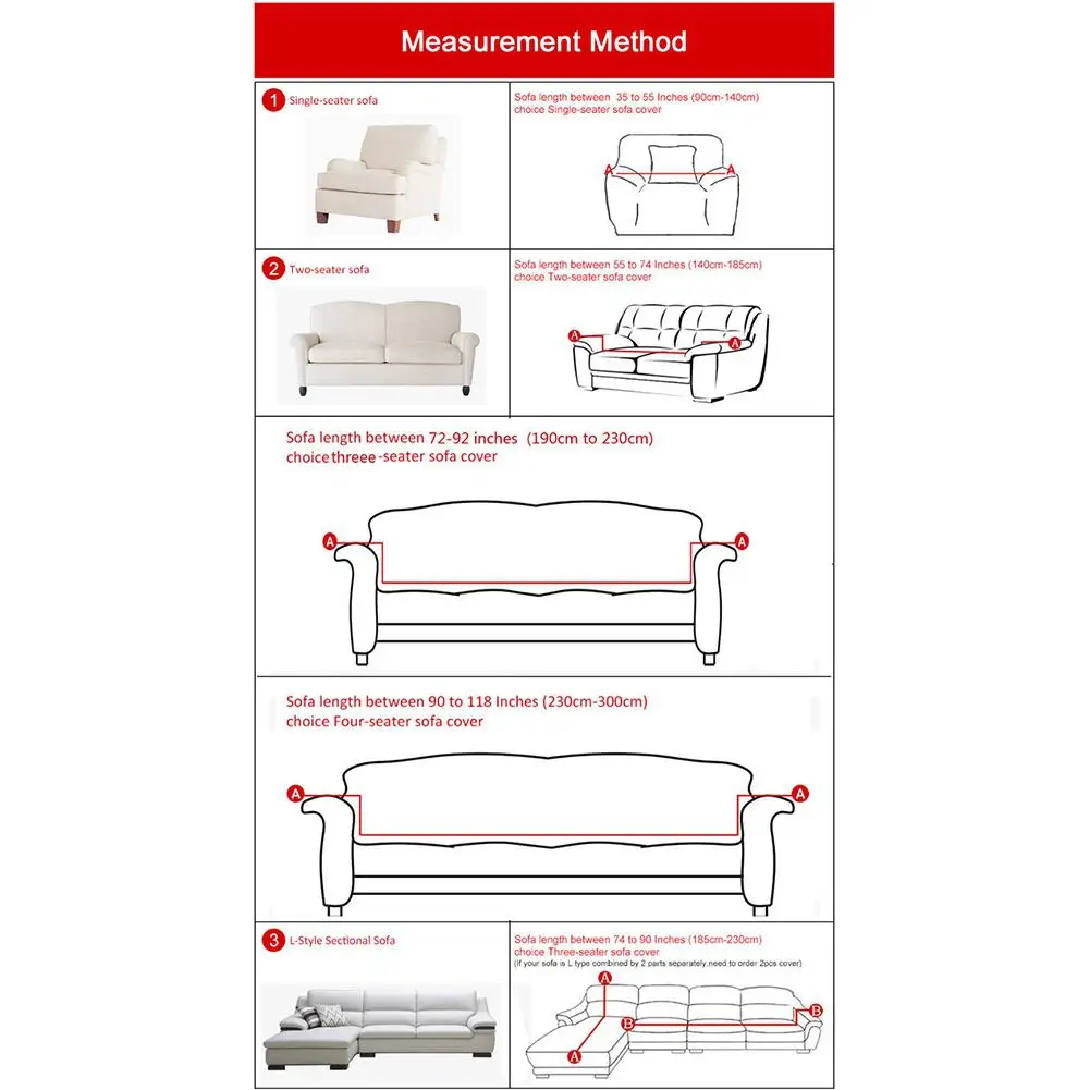 Adeeing всесезонный эластичный чехол для дивана с полной защитой от скольжения