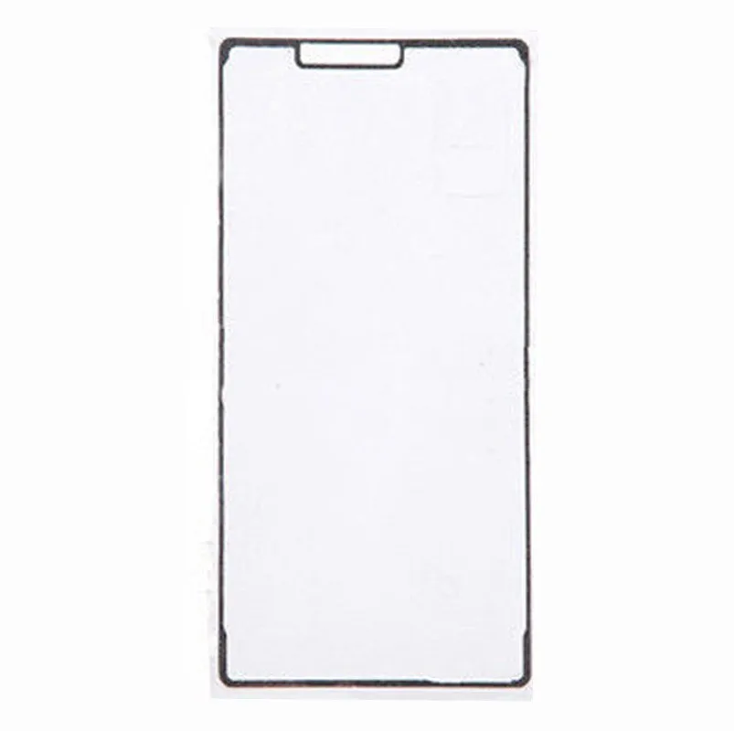 50 шт./лот Новый OEM Передняя рамка Клейкая наклейка для Sony Xperia Z3 D6603 D6643 Бесплатная