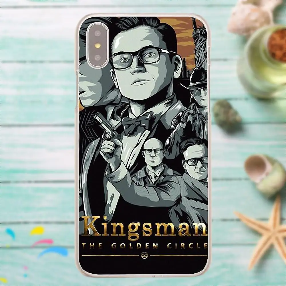 Мягкий защитный чехол Kingsman The Golden Circle для Galaxy Alpha Core Note 2 3 4 S2 A10 A20 A20E A30 A40 A50 A60 A70 M10 M20