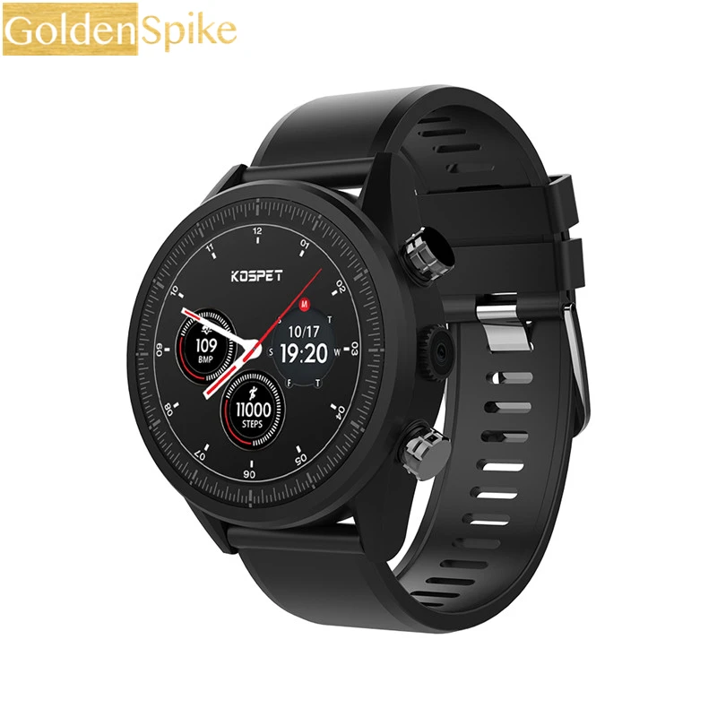 Kospet надеемся Android 7.1.1 3 ГБ + 32 Гб Dual Core 4G 1 39 &quotAMOLED WI FI/gps/ГЛОНАСС 8.0MP IP67