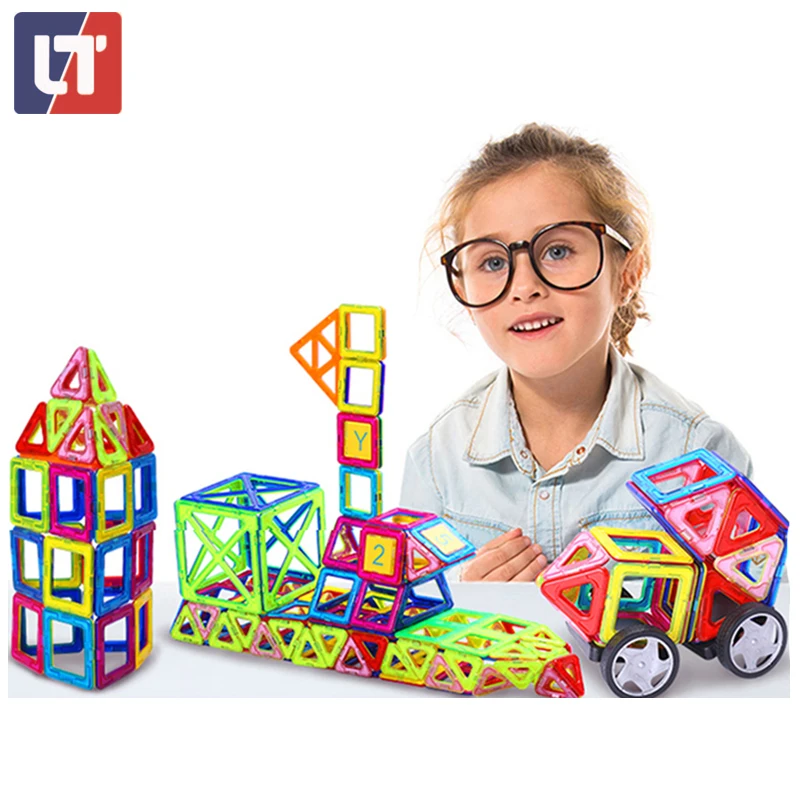 3D большой размер дизайнерские магнитные строительные блоки Строительный набор