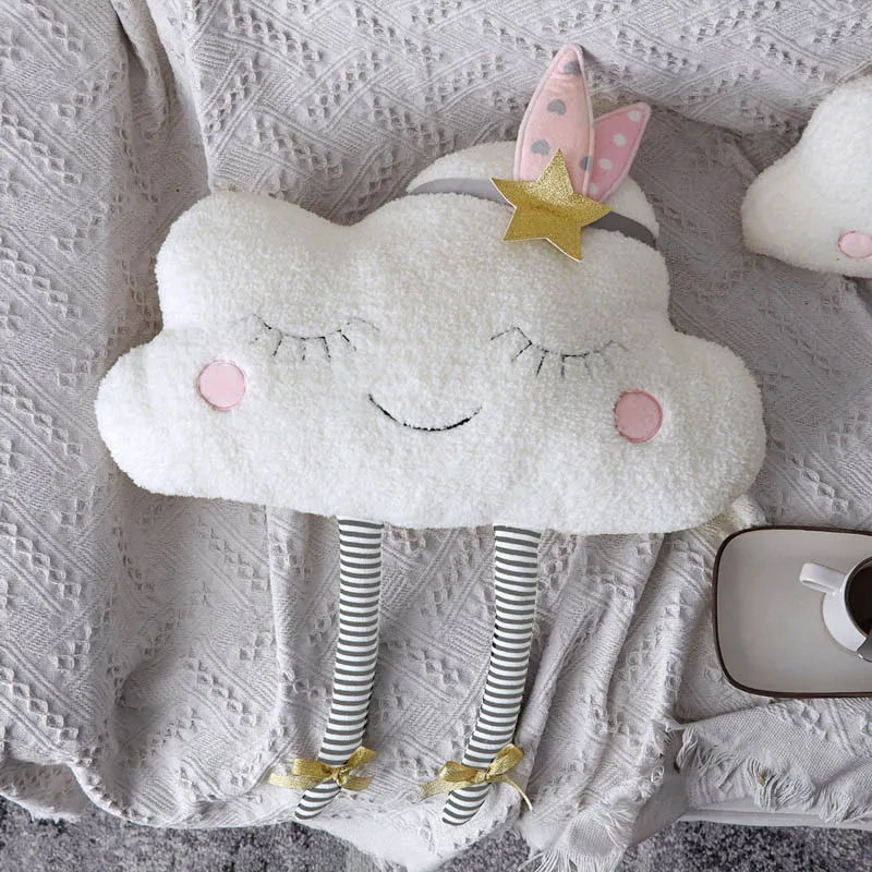 IMBABY Ins облачная Подушка плюшевая подушка мягкая с облаками Kawaii Cloud мягкие игрушки
