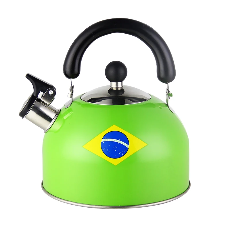 Чайник из нержавеющей стали с большой емкостью чайник со свистком бутылка для