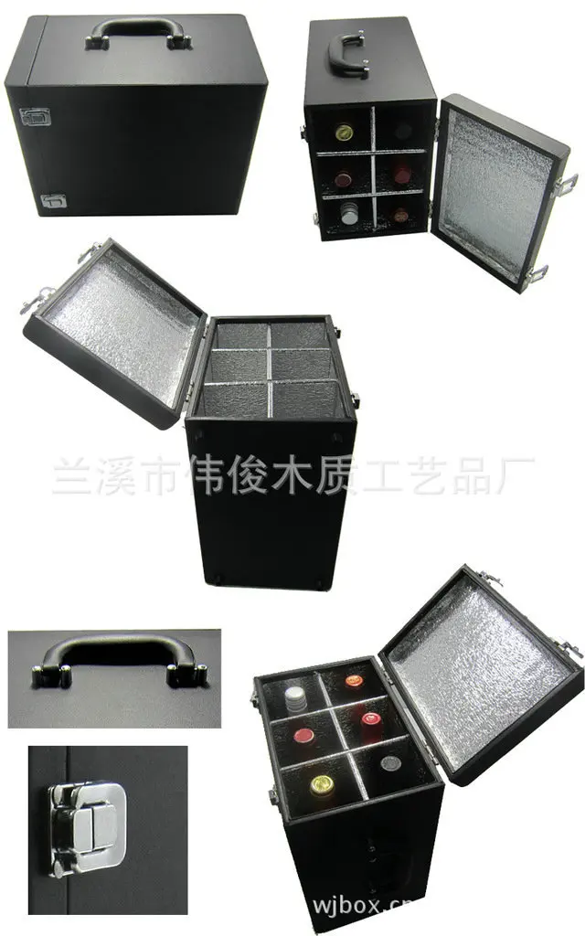 Коробка для красного вина оптовая продажа недорогая коробка с шестью кортексами