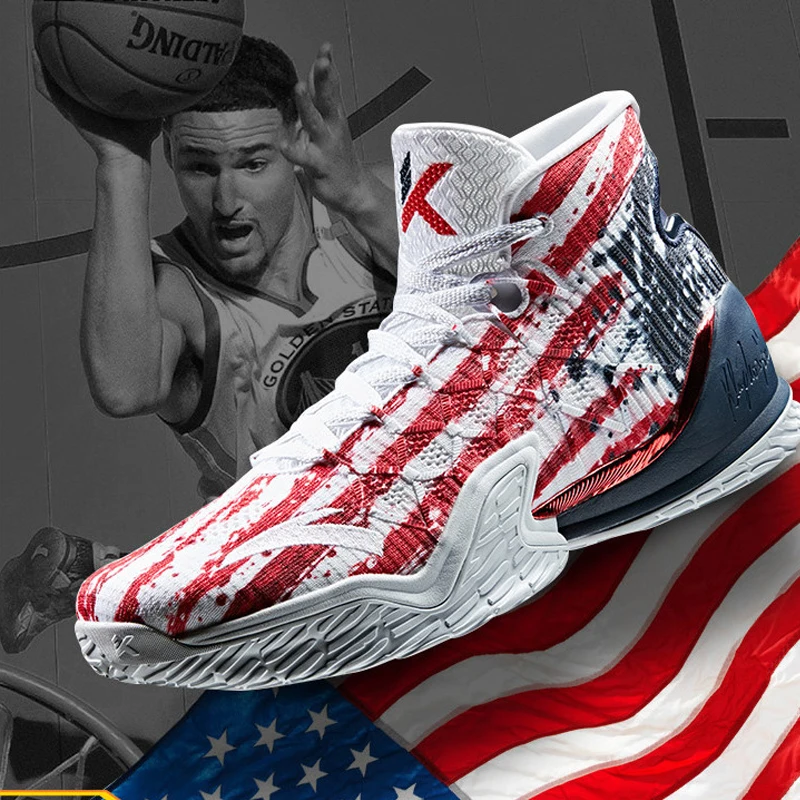 Для мужчин 2018 Баскетбол обувь новый мужской Thompson Kt3 финал Высокие сапоги
