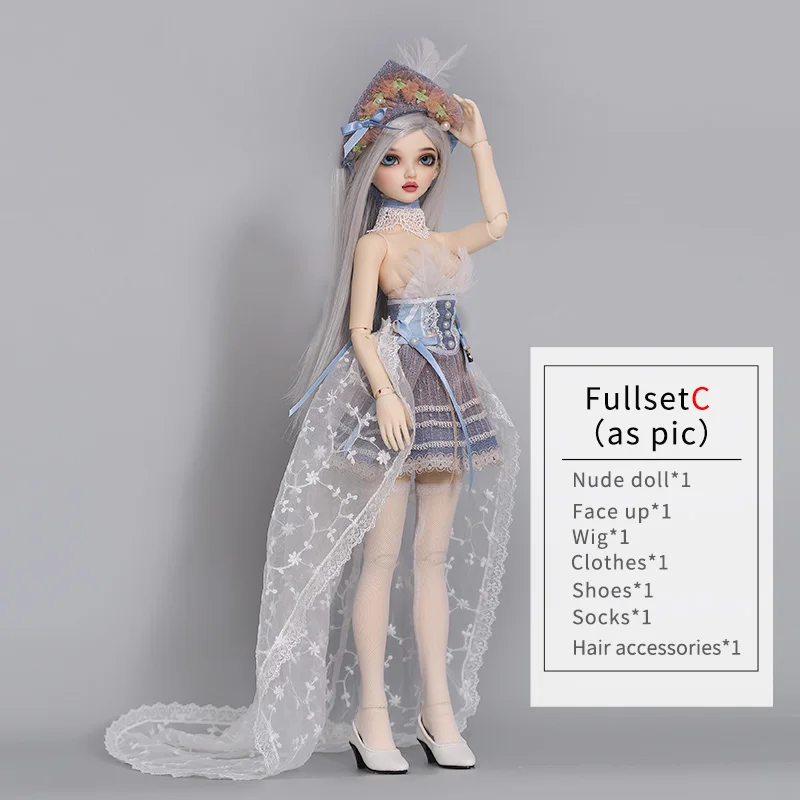 Fullset in C asPic Fairyland Minifee Chloe Fullset костюм 1/4 BJD SD кукла Fairyline Moeline MSD Luts Littlemonica - Цвет: Fullset in C asPic