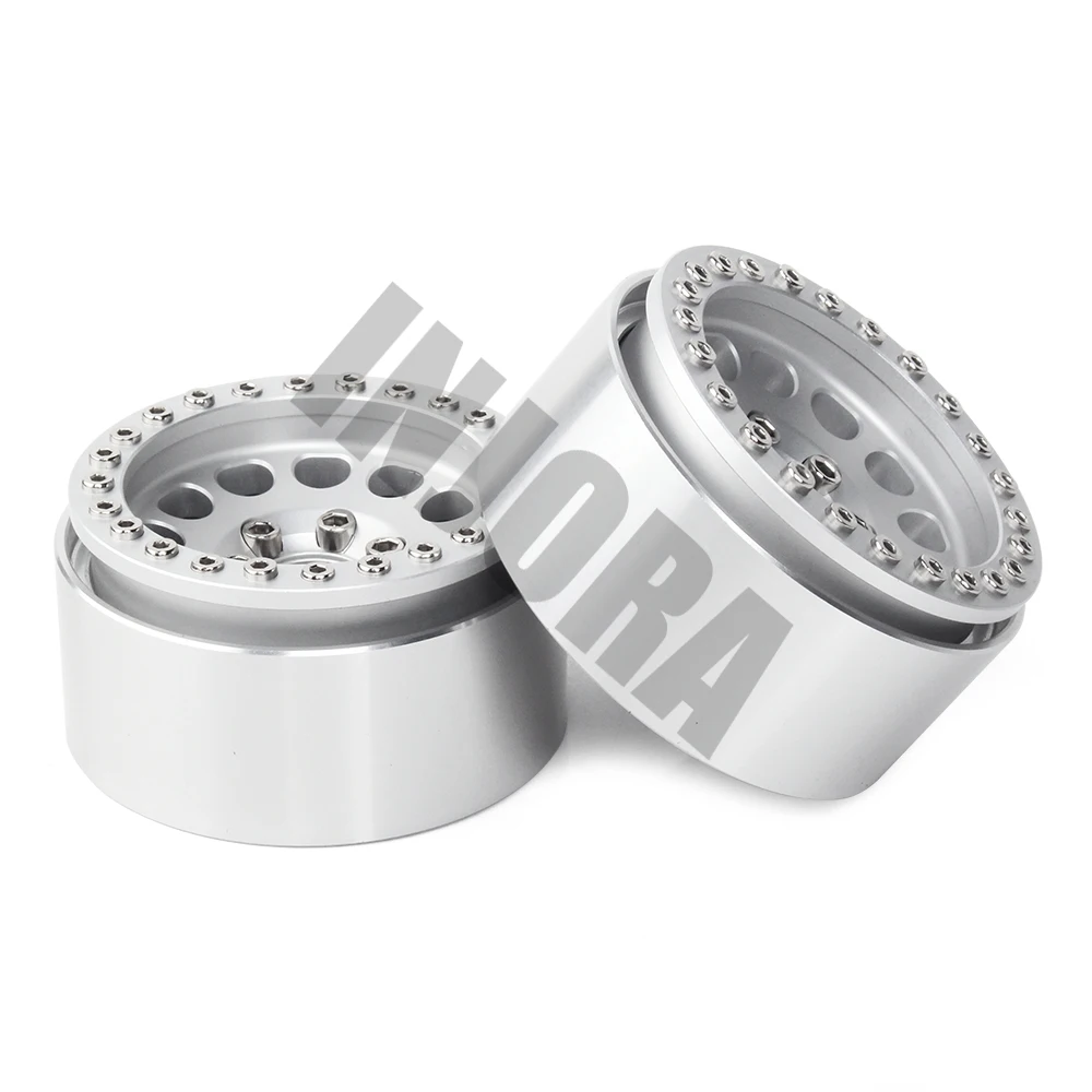 INJORA 4 шт. алюминиевый сплав 1,9 Beadlock колеса диски для 1/10 RC Гусеничный осевой SCX10 SCX10 II 90046 Traxxas TRX4 D90